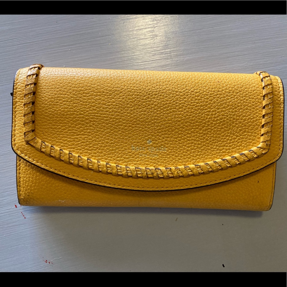 Sunflower Yellow Kate Spade Wallet